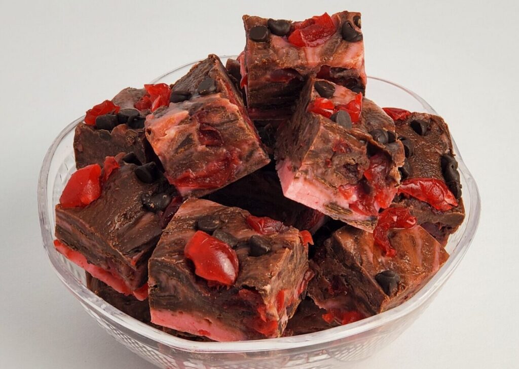 Cherry Garcia Fudge - Randy Makes Candy