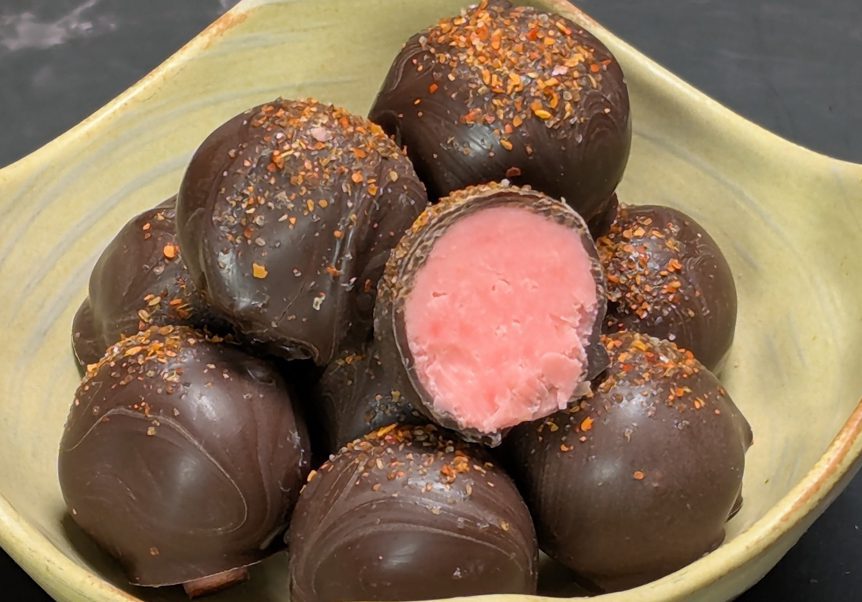 Chamoy Tajin Truffles